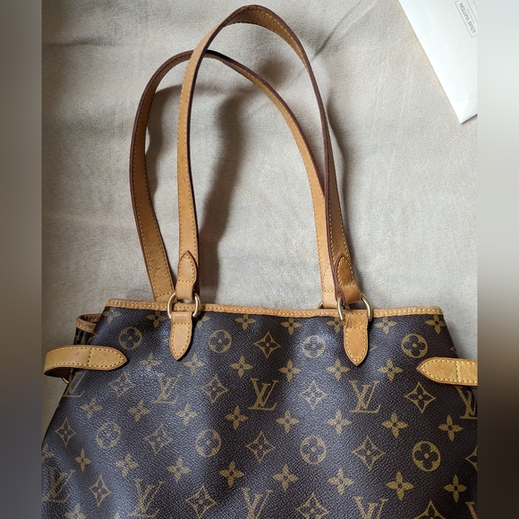 Authentic Louis Vuitton Batignolles Horizontal Monogram Canvas Shoulder Bag Tote - Picture 8 of 14